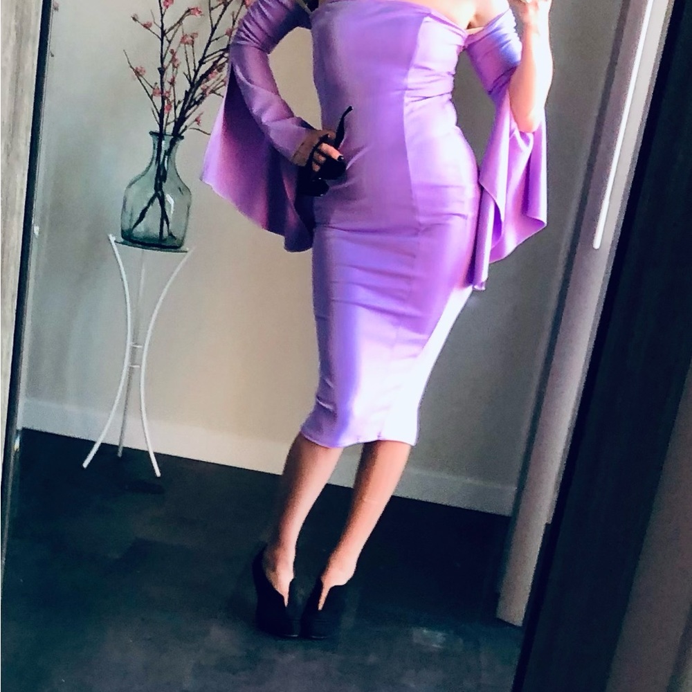 Vintage purple dress